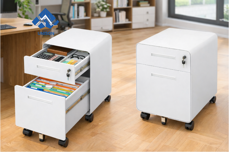 How to maintain the steel mobile 2-drawer cabinet to extend its service life?